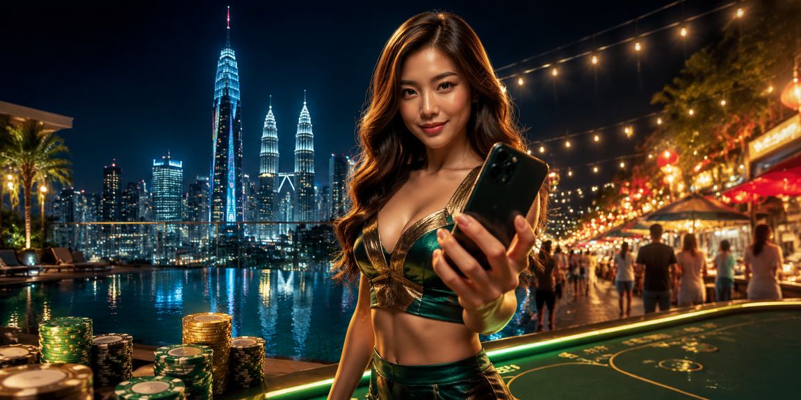 Pengguna telefon pintar sedang memasang aplikasi pertaruhan sukan ep1 Kuala Lumpur