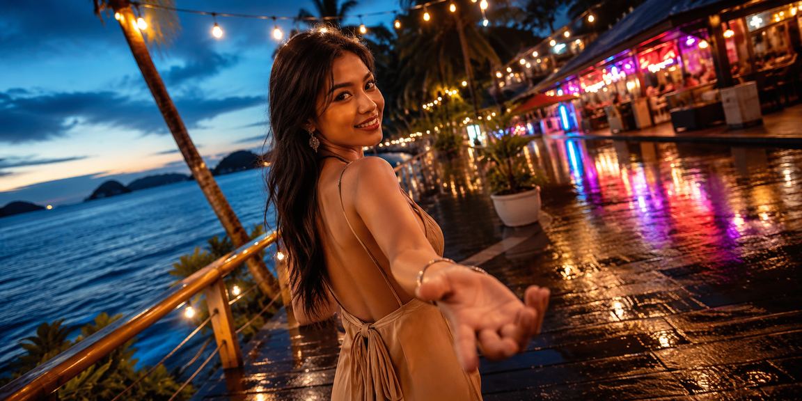Promosi VIP eksklusif ep1 dengan latar Langkawi malam